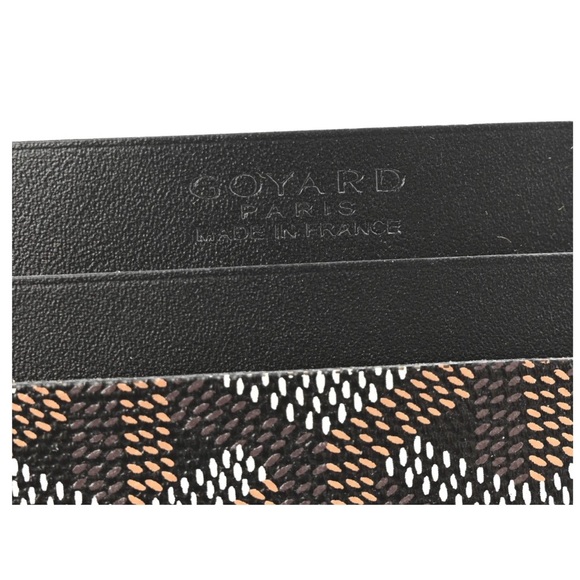 - 1 of 1 Black Goyard Saint-Sulpice Card Wallet - Picture 5 of 5